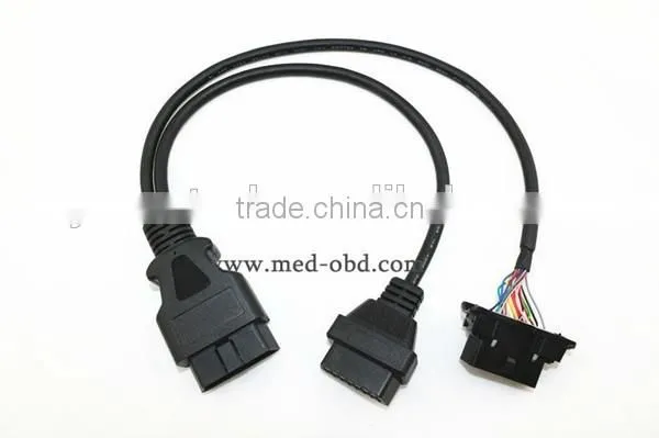 OBD2 Y Cable Adapter for Network Cable/Optical Audio Cable Rca Adapter In OBDII