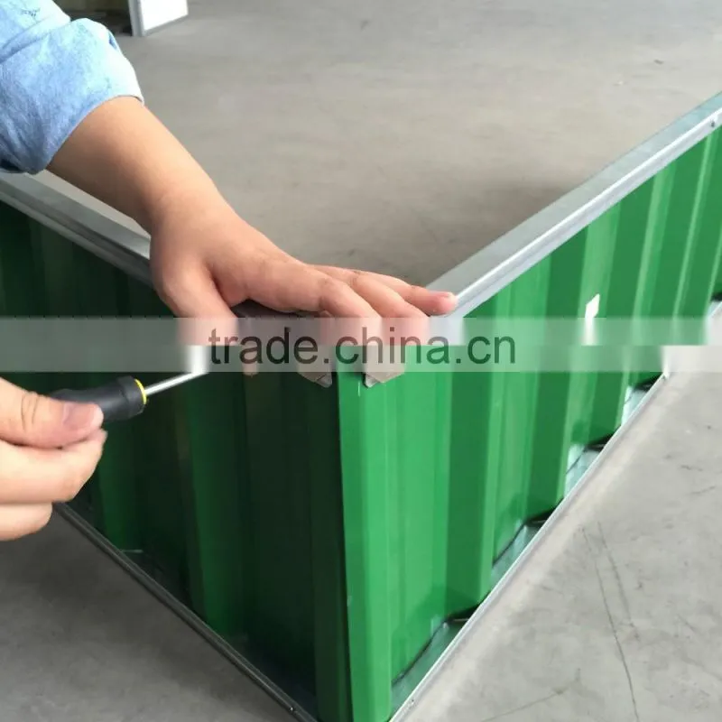 best selling eco friendly metal Plant bed for garden