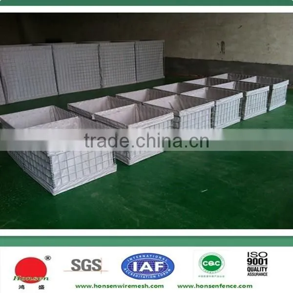 2016 the hot sales military sand wall hesco barricade wall