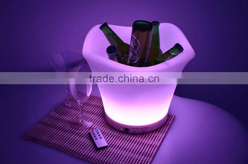 Wine Promotion large size plastic ice bucket