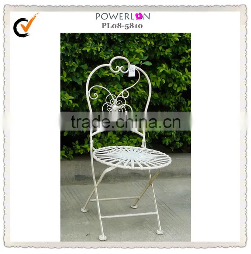 Rustic Handmade Iron vintage childrens table and chairs