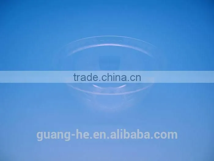 100%biodegradable non-toxic eco-friendly disposable transparent PLA dome cup lid