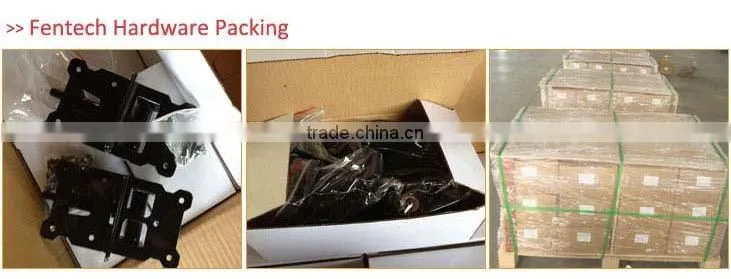 Stainless steel 304 material fence gate hardware, Black/White coated
