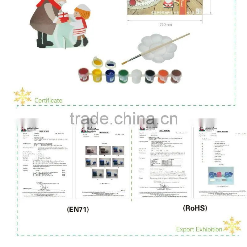 intersted nice models paper puzzle toy Merry christmas