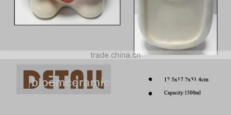 Porcelain cookie jar manufactory
