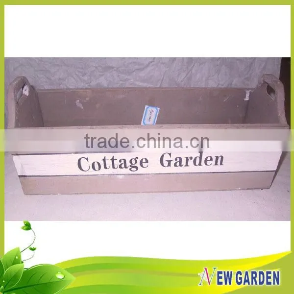 Fashionable Customzied Barrel Shape Wooden Different Types Flower Pots