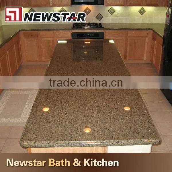 Newstar stone fabricated saudi arabia desert brown granite countertops