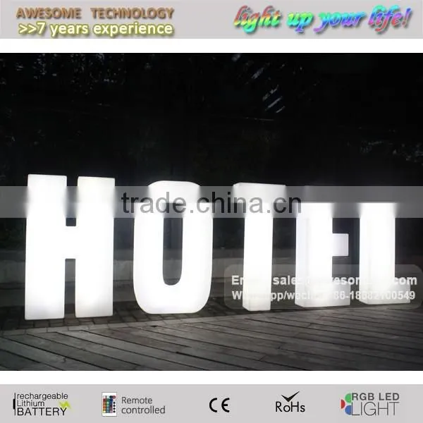 Outdoor events decorative hanging ring shaped led illuminating swing