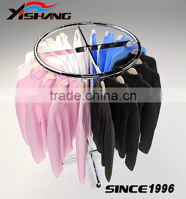 Good ideas metal hanging clothing display racks