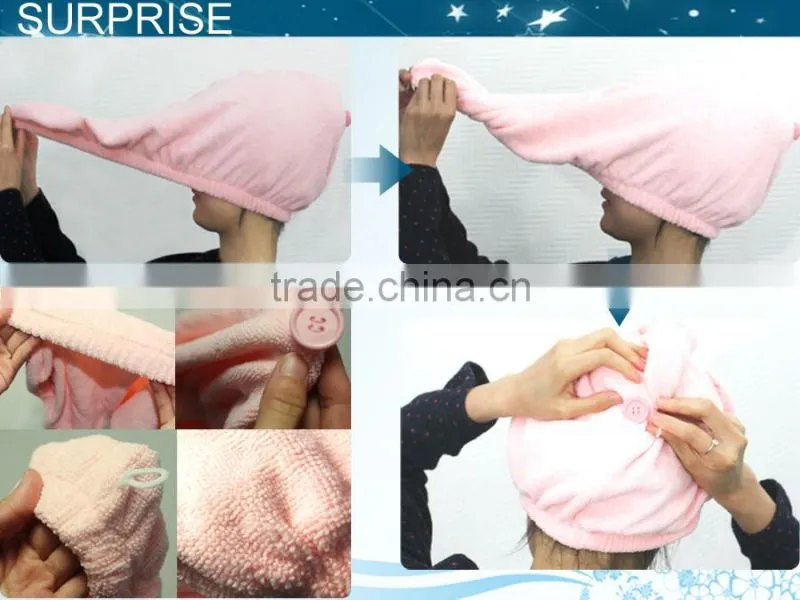 Soft Microfiber Towel for dry hair hair towel