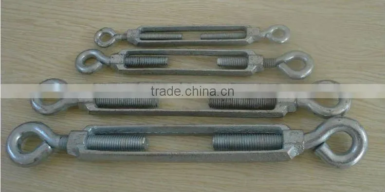 TUV/SGS/ISO9001/TS16949 for ship/boat/factory screw DIN 1480 turnbuckles whoesale