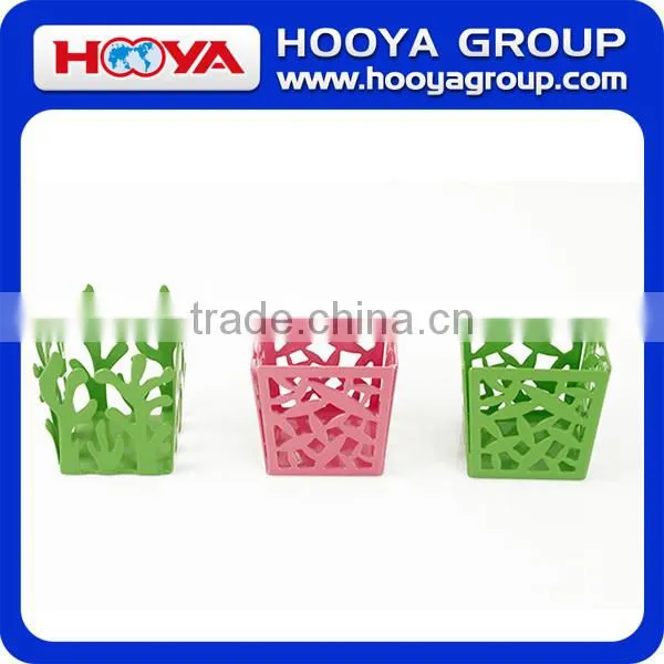 5.5*5.5*5.5cm Hollow Out Metal Candle Holder/Candle Stick for Home Decoration