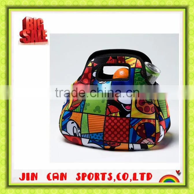 Newest design lunch cooler bag with durable hard liner