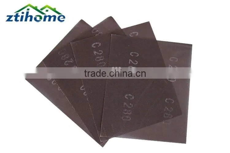 Silicon Carbide and Aluminium Oxide Abrasive Sanding netting with lint backing