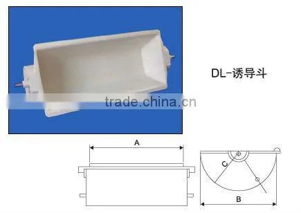 Plastic Elevator Buckets for sale