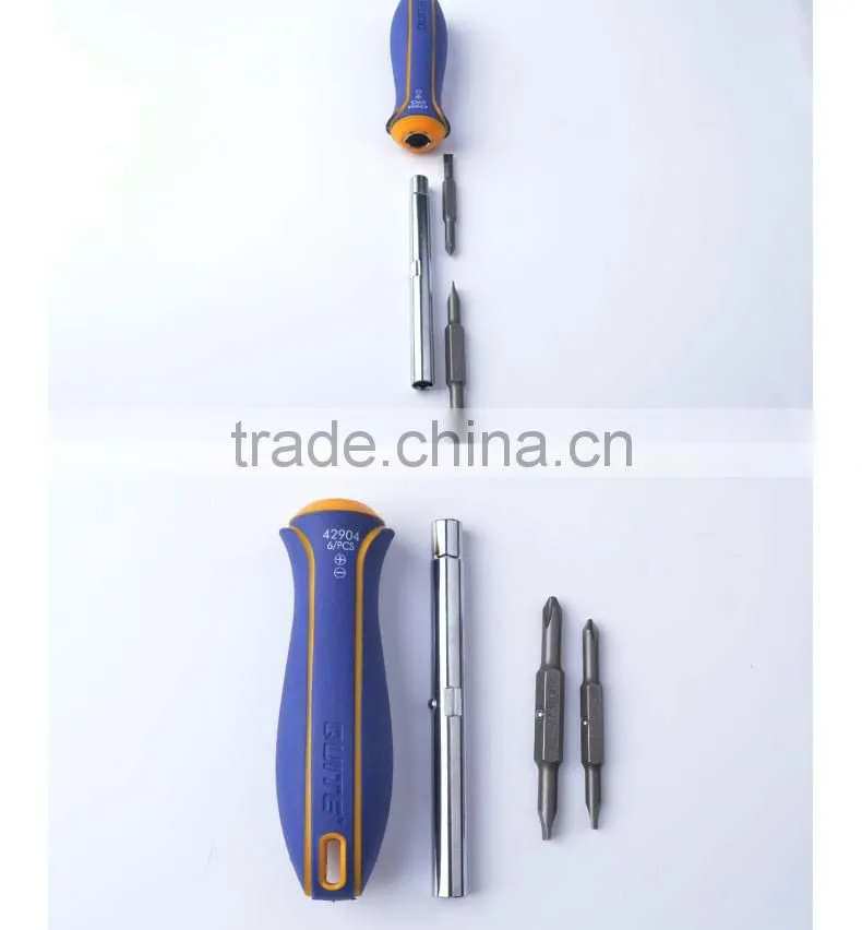 6 In 1Screwdriver Set Philips And Slotted Screwdriver with multifunction
