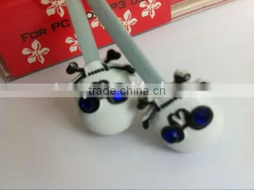 skull Earphone 3.5MM BASS MP4 MP3 Headphone