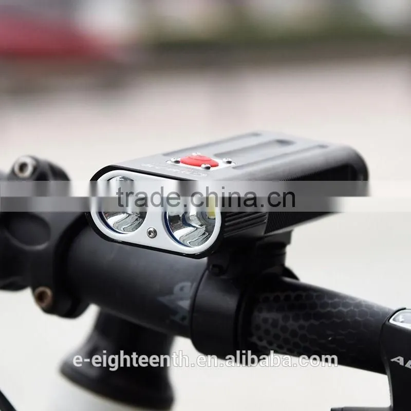 hot popular rechargeable Bright XM-L T6 LED Bicycle Lamp Bike Headlight Headlamp front light