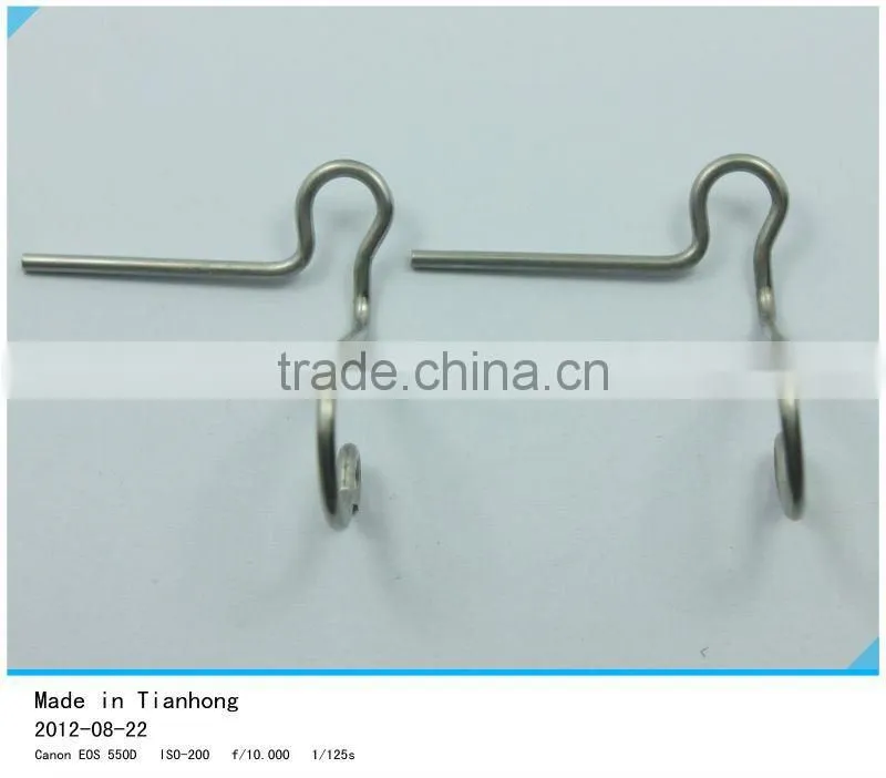 Wire forming spring made of carbon steel