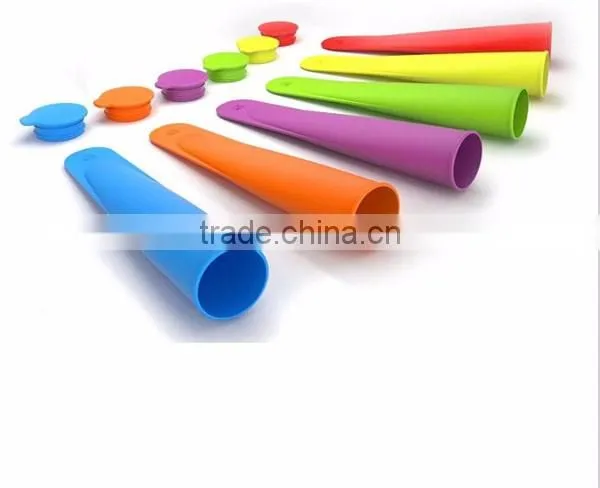 LFGB approved BPA free silicone popsicle molds, silicone ice pop molds