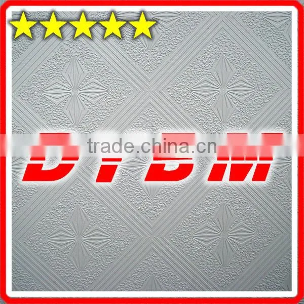 thermal insulation pvc gypsum ceiling board