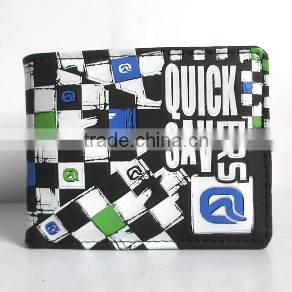 wholesale Men Funky Wallet boy wallet in printing style brand name quicksavers