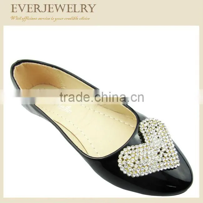 Fashion Brilliant rhinestone jibbitz shoe charm buckle