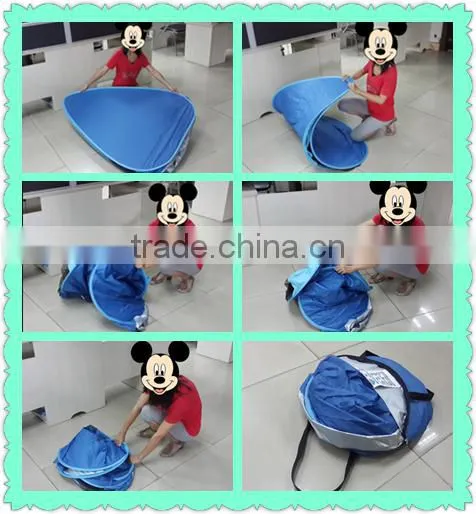 Shuoyang 2016 new design waterproof folding two person use camping tent for hiking