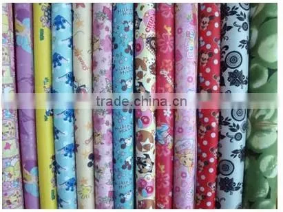 High quality manufacturer fabrics knit fabric snowflake printed organza fabric