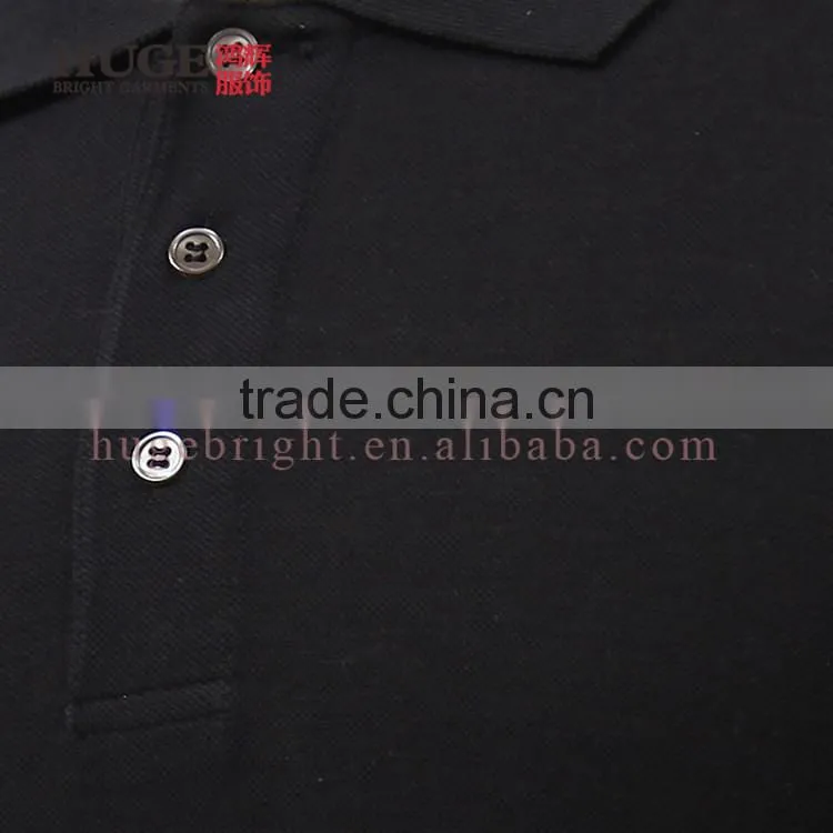 Three Button Closure Short sleeve Classic Polo Shirt