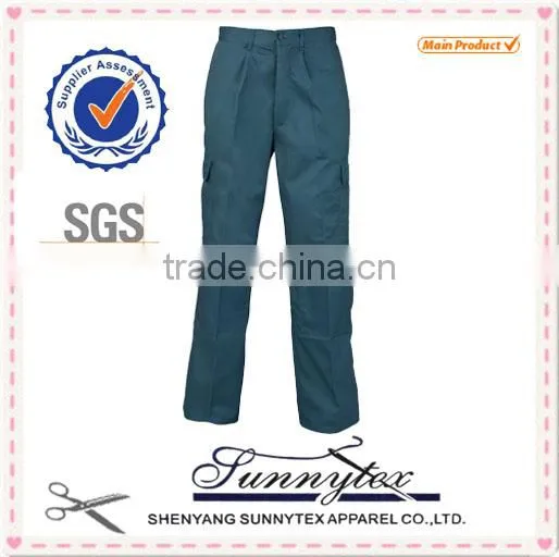 Sunnytex design 2014 OEM womens baggy cargo pant plus size practical
