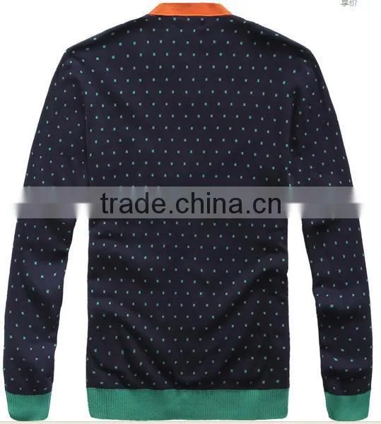 2014 hot sell wholesale high quality long sleeve viscose men cardigan