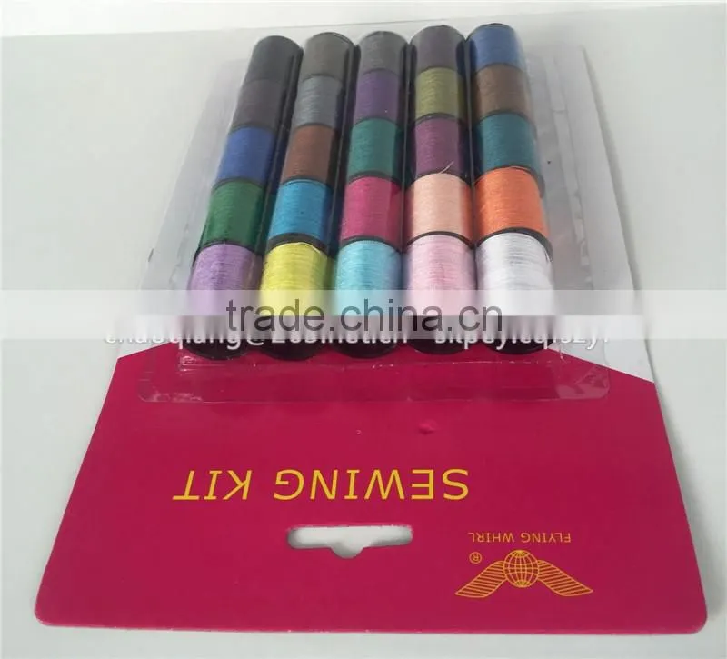 100% spun polyester sewing thread 40/2