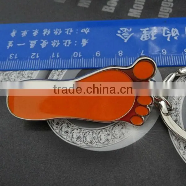 Cute teddy bear metal keychain with maple leaf logo laser canada
