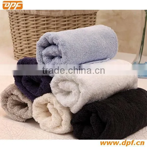 From China manufacture pure color used hotel towels