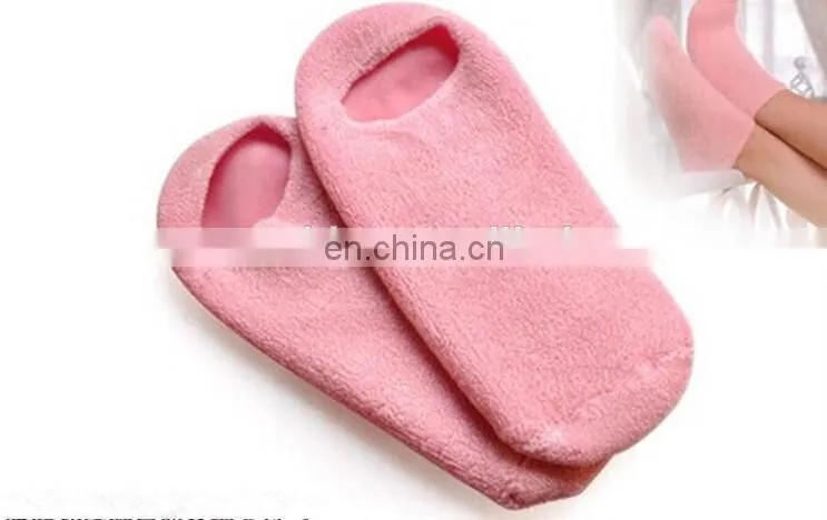 OEM Ultra-Soft Moisturizing Gel Socks Oil Infused Spa Socks