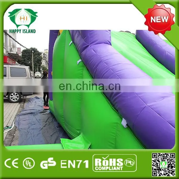 HI new design fashion summer giant18 ft. american water slide inflatable for kids and adults