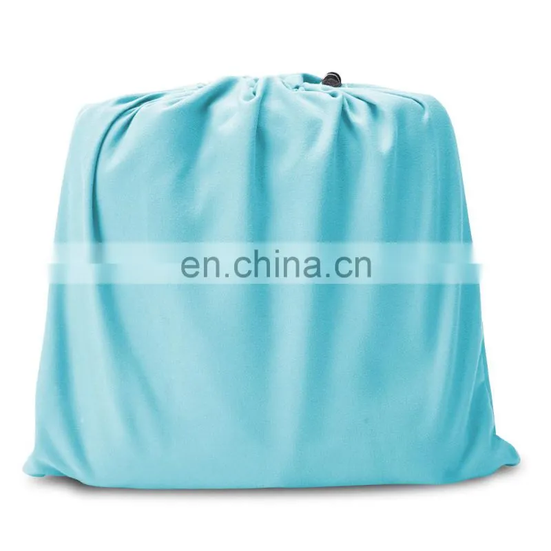 Envelope Style Portable Ultralight Cotton Single Sleeping Bag Liner with Stuff Sack for Travelling/ Camping