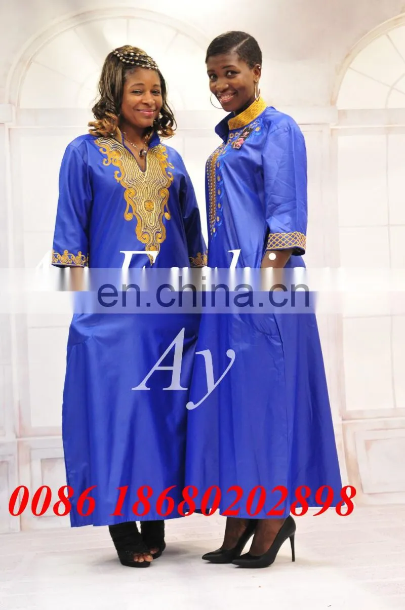 Hot Sale African Bazin Clothes Plus Size Maxi Dresses for women