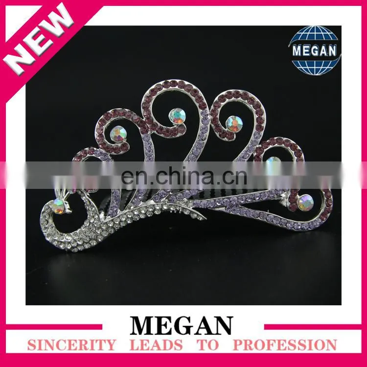 Children's Princess Party Gift Baby's Diamante Crystal Tiara Hair Tiara Crown
