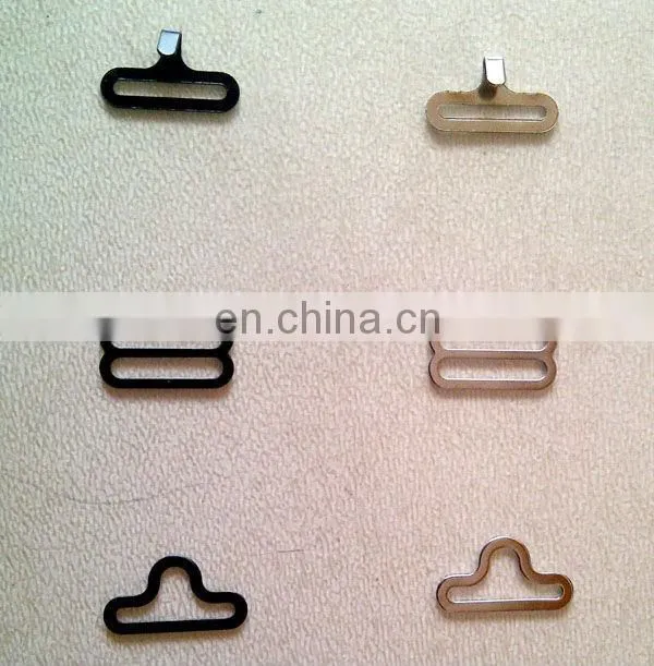 16mm bow tie buckle,adjuster, hardware,slide,hook and eye