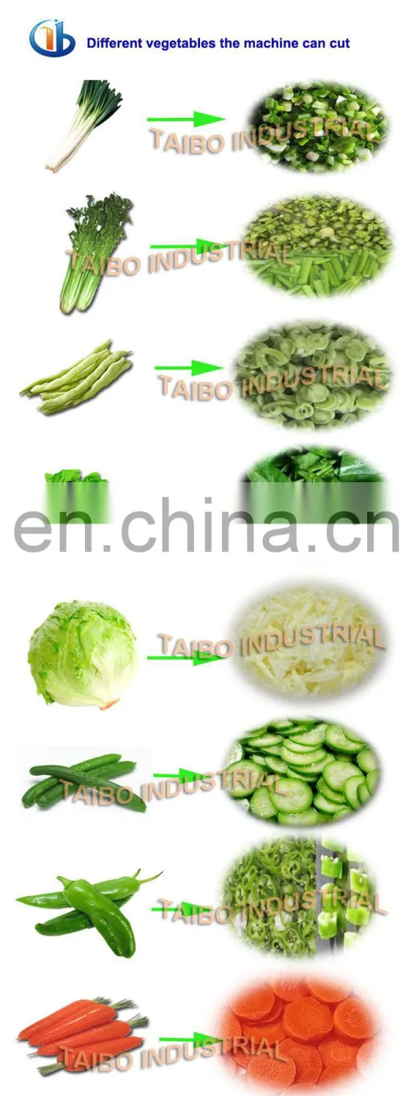 Root Vegetable Shredding Machine/Vegetable Dicer Machine/Leafy Vegetable Cutter