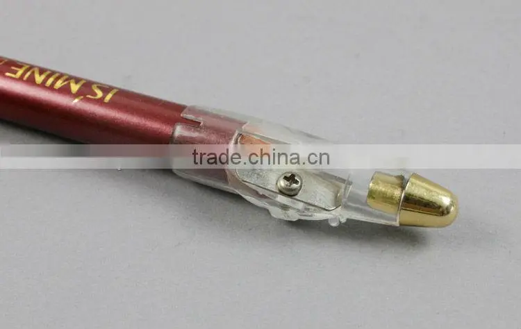 16 colors waterproof colored eyeliner pencil
