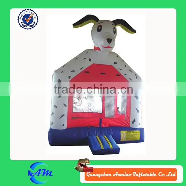 small size spot dog inflatable bouncer