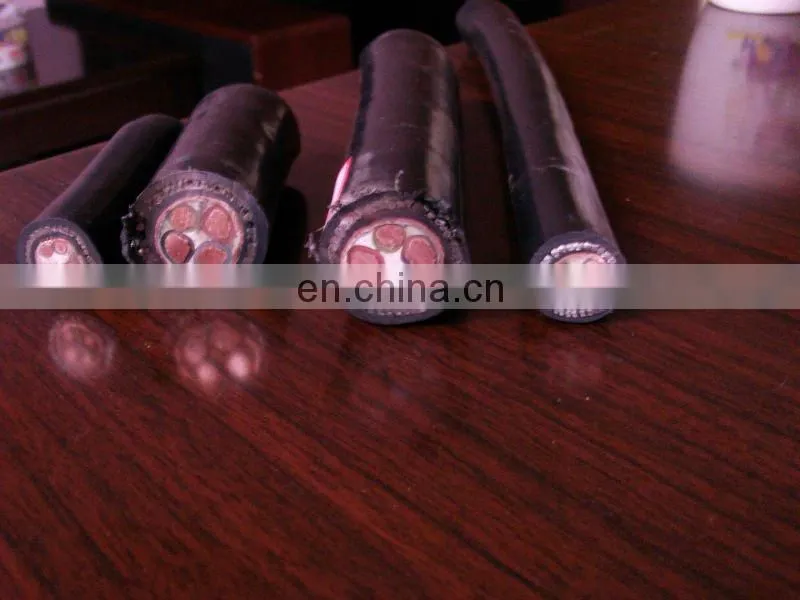 China leading supplier 0.6/1KV XLPE insulated power cable YJLV YJV