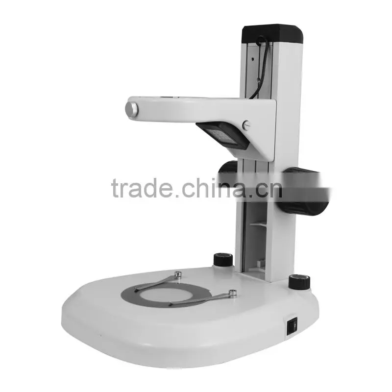 ZJ-617 76mm LED Dual Illuminated Light Microscope Track Stand