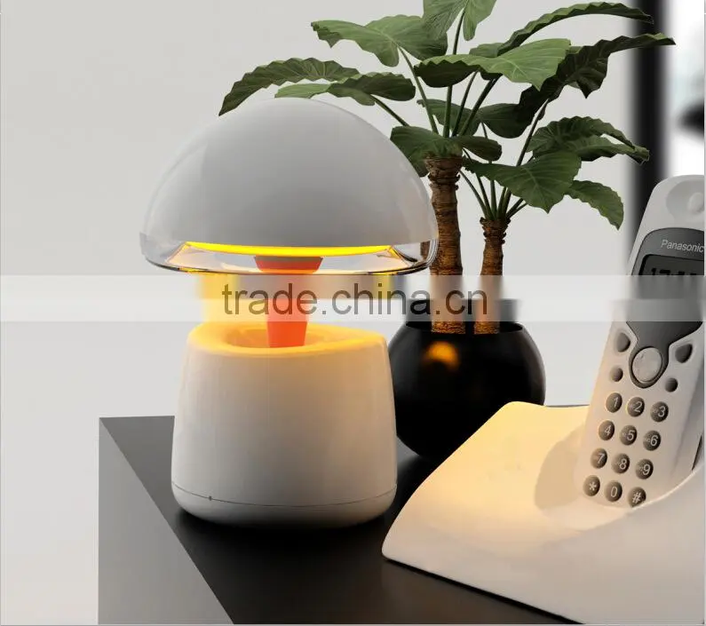Multifunctional mushroom wireless bluetooth stereo led lamp TF card speaker