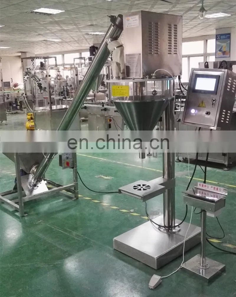 Automatic disinfectant powder packaging machine semi auto disinfection powder bag bottle filling packing machinery for sale