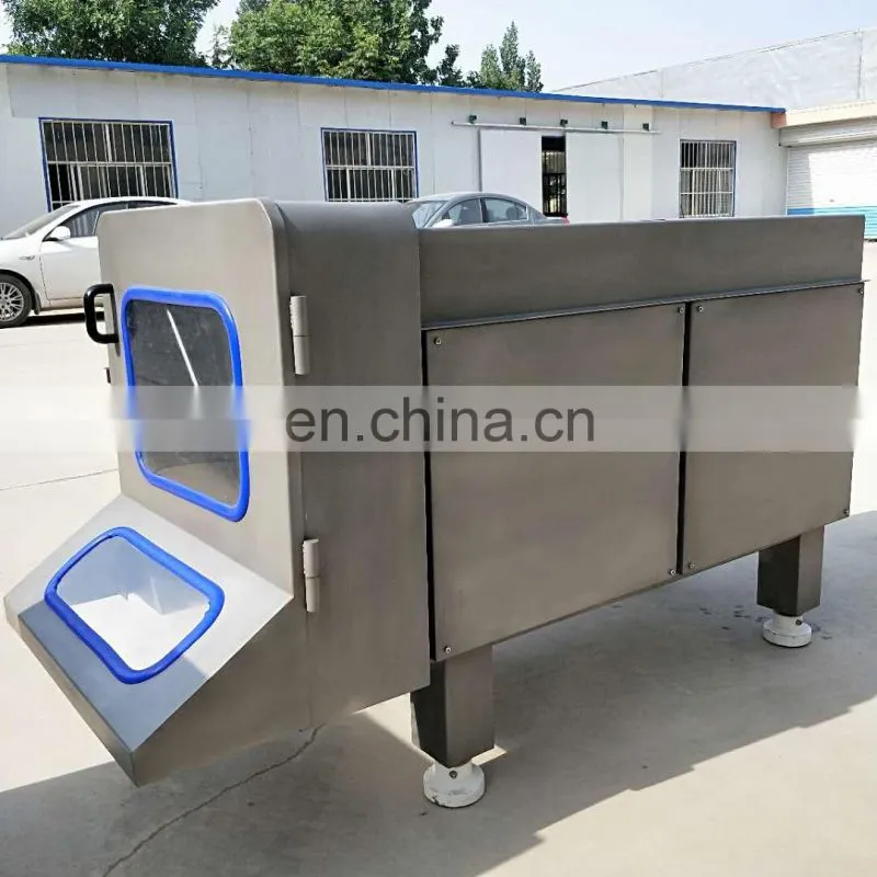 High Speed Mutton Beef Block Dicing Cutter Frozen Poultry Meat Cube Cutting Machine