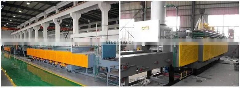 High temperature heat treatment quenching ovens with continuous conveyor belt